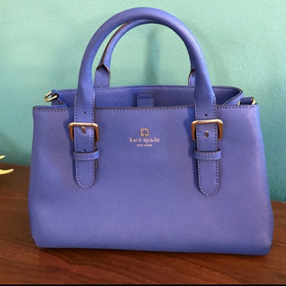 kate spade Handbags - Kate Spade Cobalt Satchel